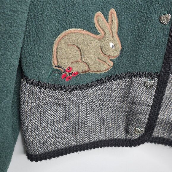 Vintage Hartstrings Sweater Rabbit Size 12 - Picture 3 of 10